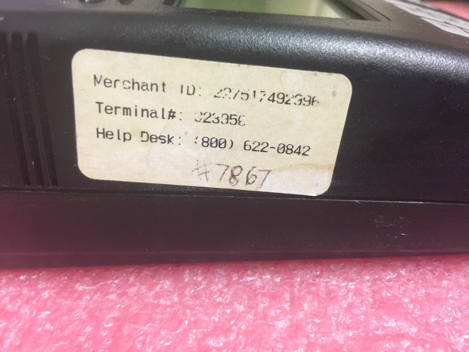 Hypercom ICE5500 POS Transaction Terminal