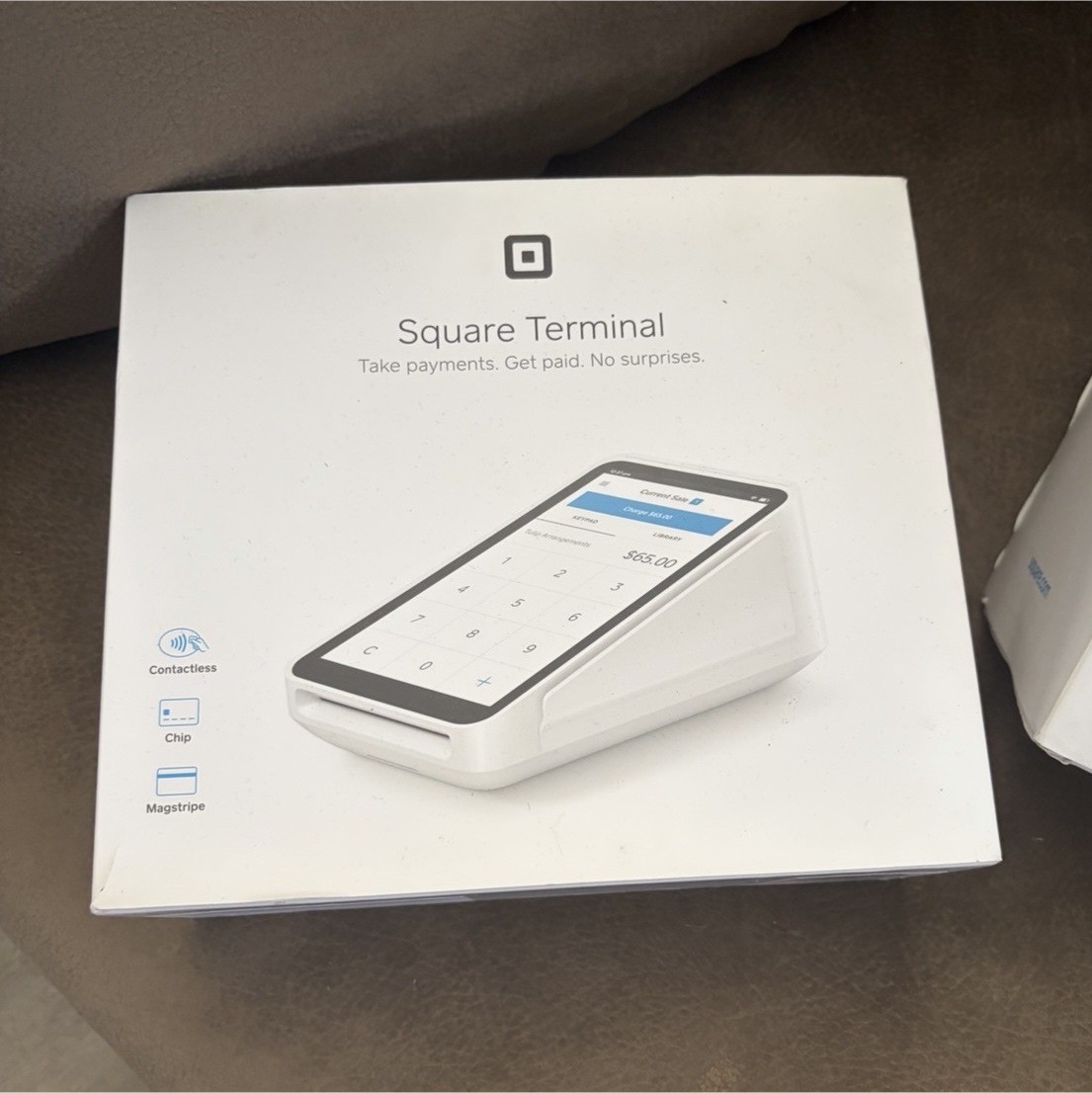 Square Terminal Credit Card POS Machine – White – Open Box / New