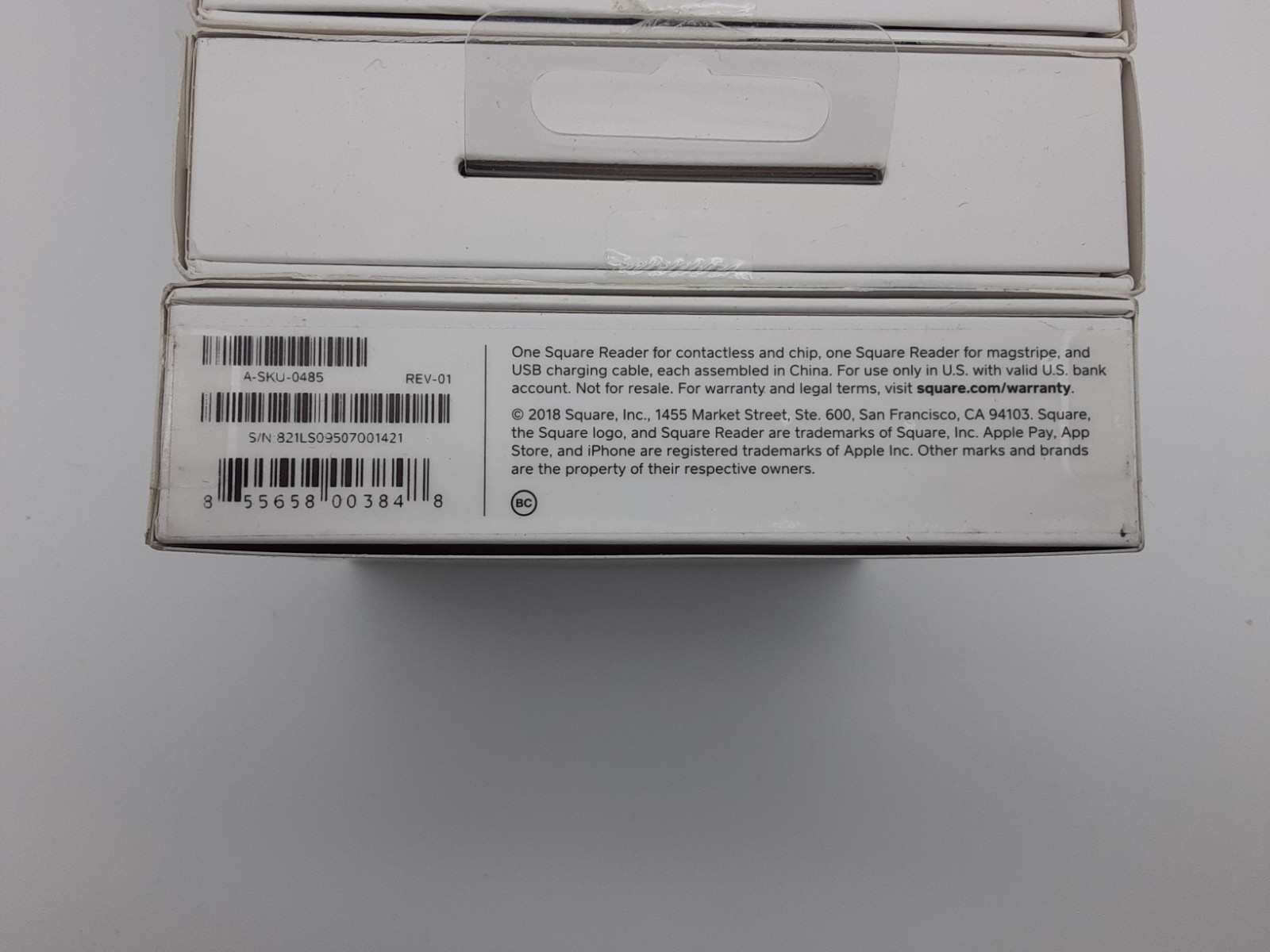 *LOT OF 7* Square Reader For Contactless + Chip A-SKU-0485 | iPhone & Android