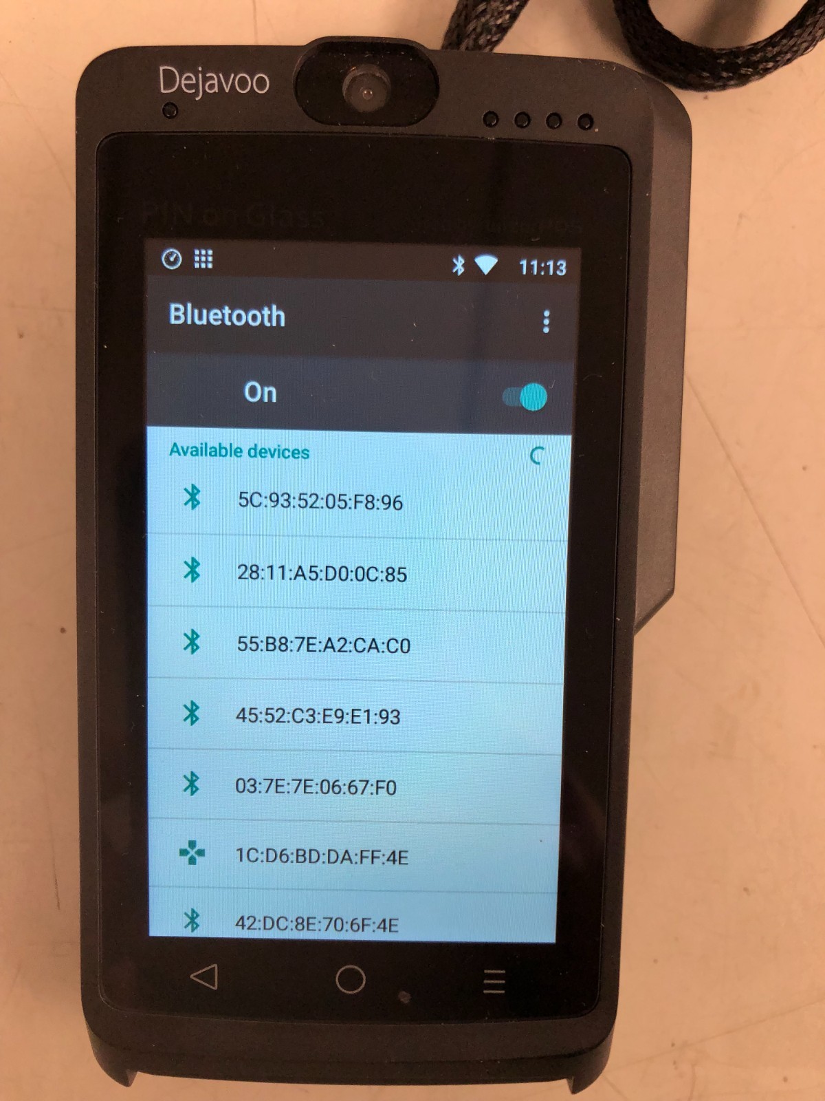 Dejavoo WIZARPOS Q3 mobile POS Terminal Factory Reseted OpenBox WP40208Q33000903