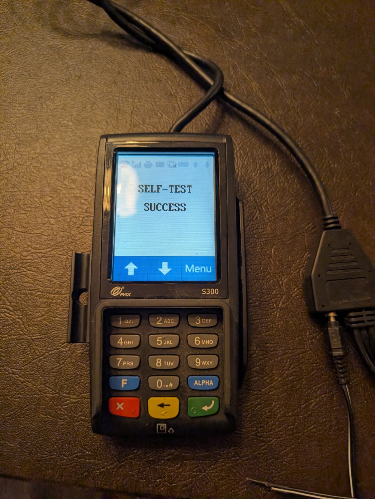 PAX S300 Wired Credit Card Terminal PIN Pad w/ Cables Retail Compatible