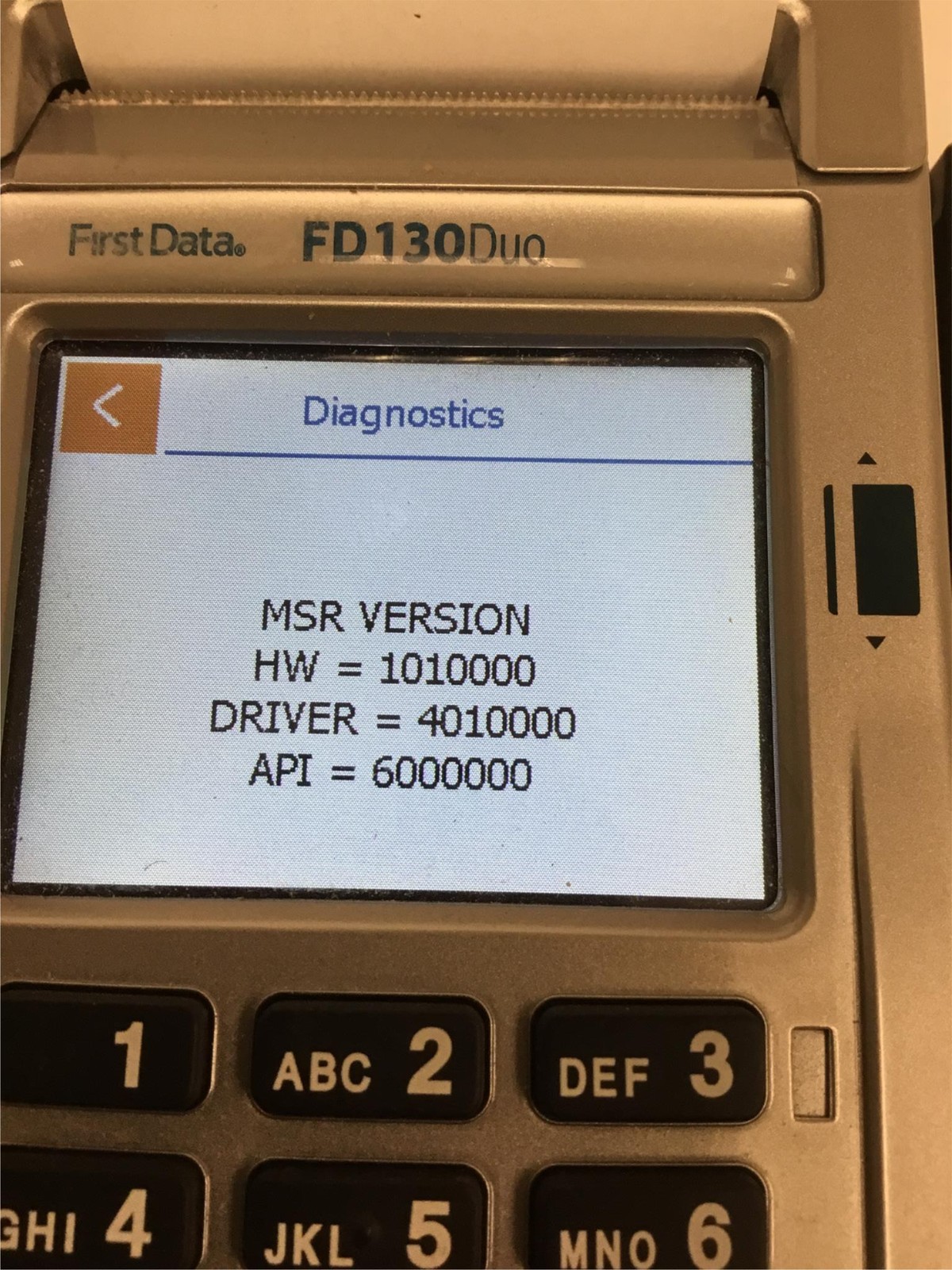 4x FIRST DATA FD130DUO Credit Card Machine w/Printer,AC Adapter,WORKS,FREE SHIP
