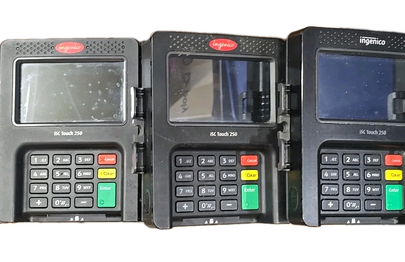Ingenico iSC Touch 250 Payment Terminals Lot of 13 As is