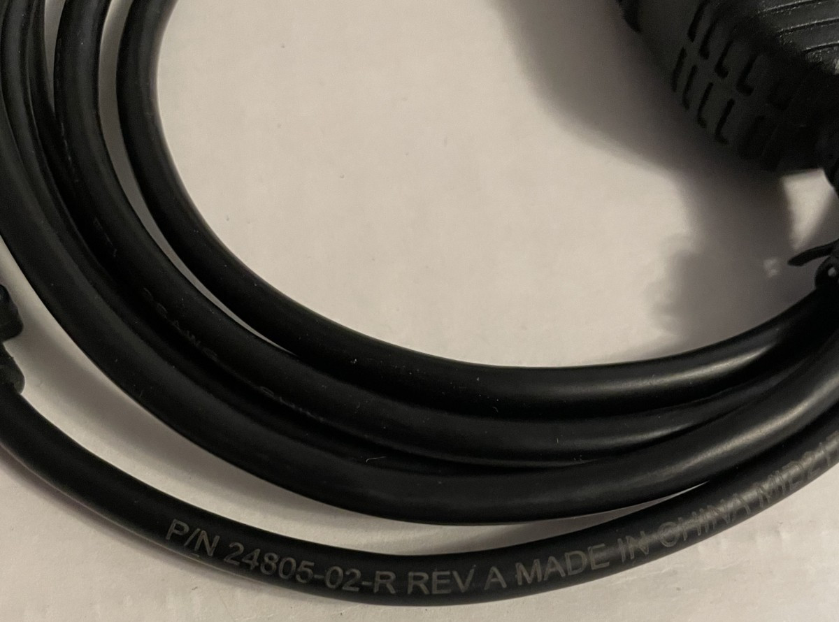 VeriFone 24805-02-R REV A Cable USB-A to RS-232