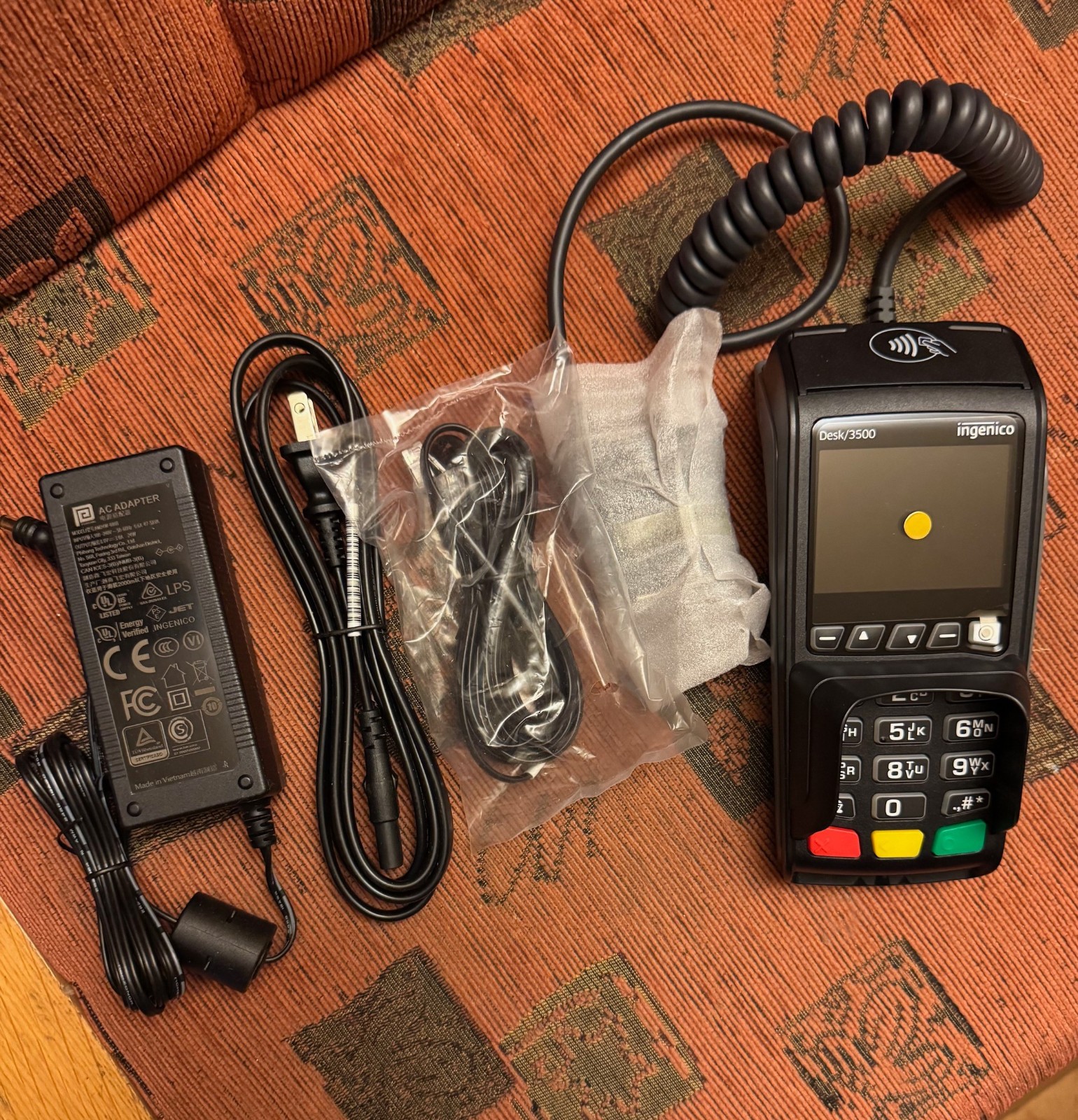 Ingenico DES350-USSCN06A Desk 3500 Version 3.0 Payment Terminal (Open Box)