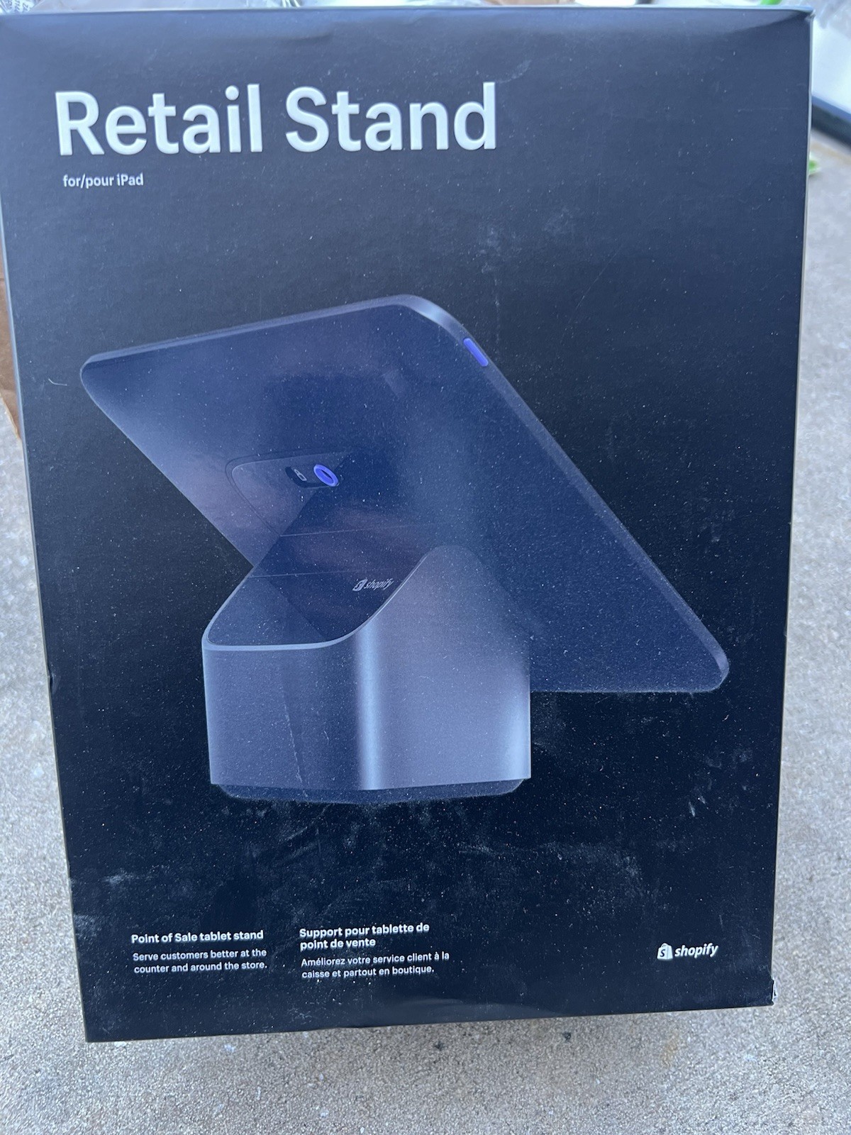 Shopify Retail Stand Set Dock Tap and Chip Holder