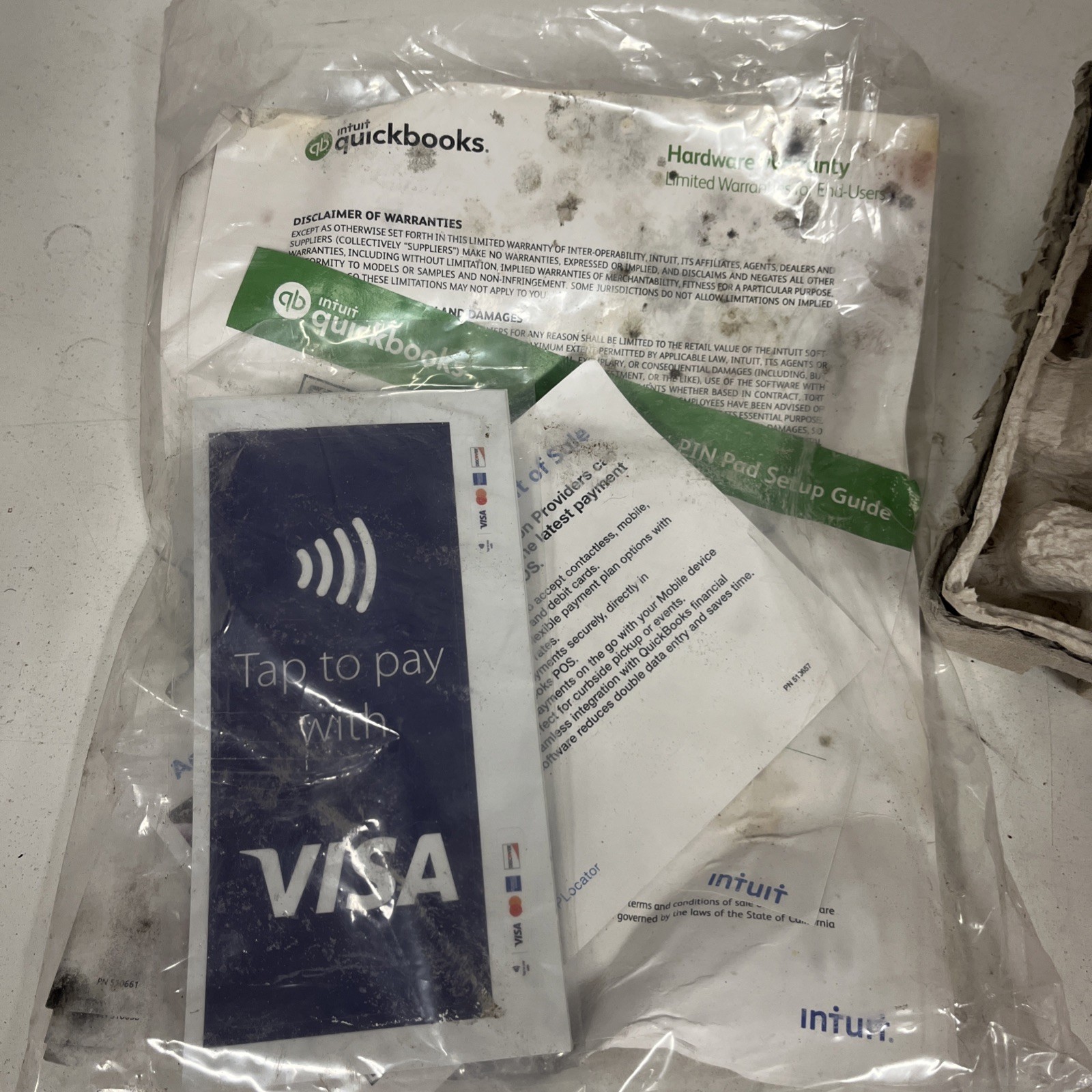 New Ingenico Lane 5000 V3 Payment Terminal w/ PSU, Stylus, Cable, PRB30311574I