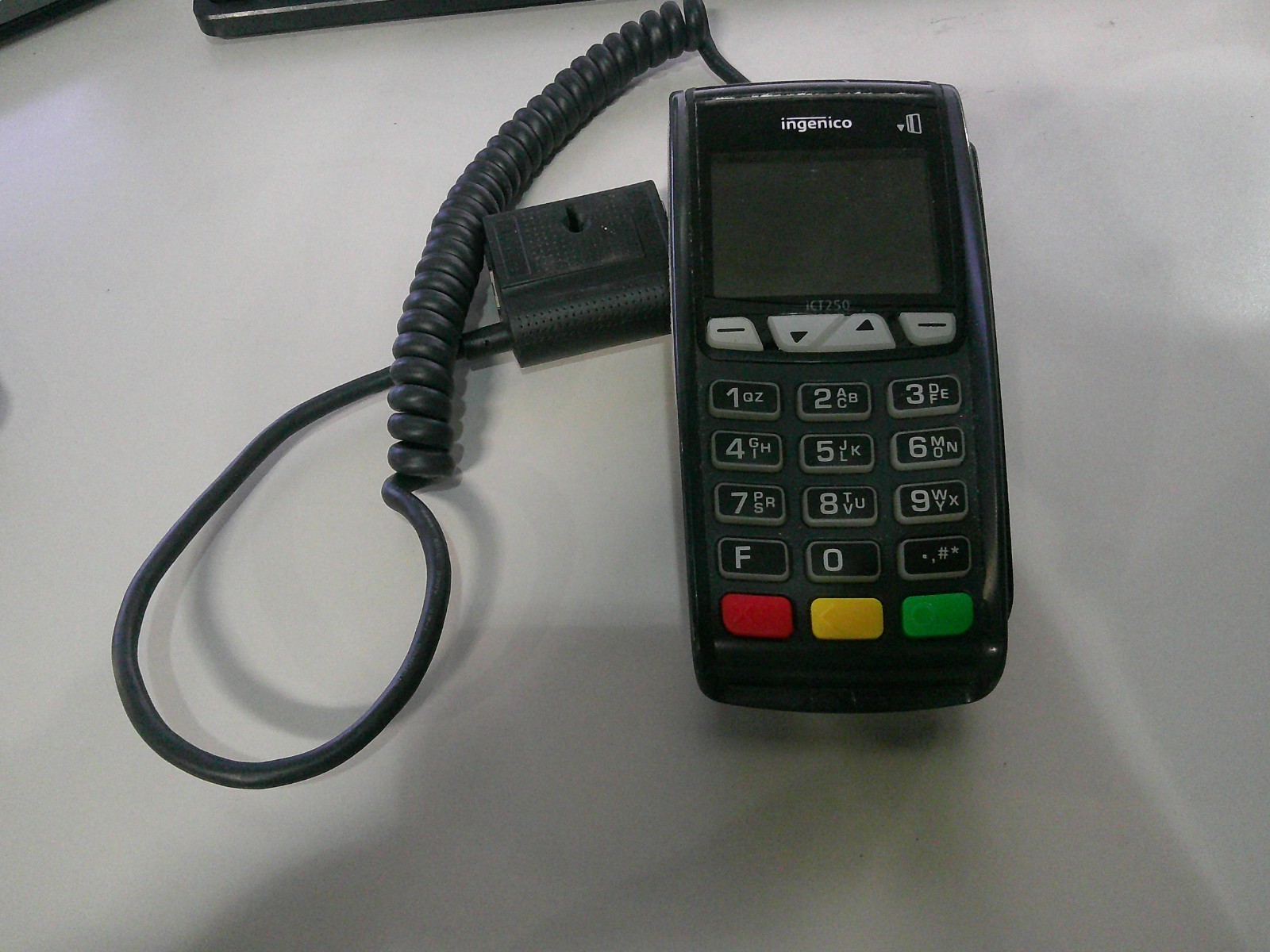 Ingenico iCT250 countertop payment terminal