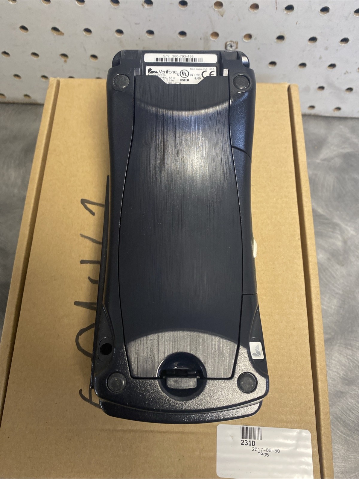 Verifone VX520 VX 520 Credit Card Machine Terminal Reader(No Power Cord)