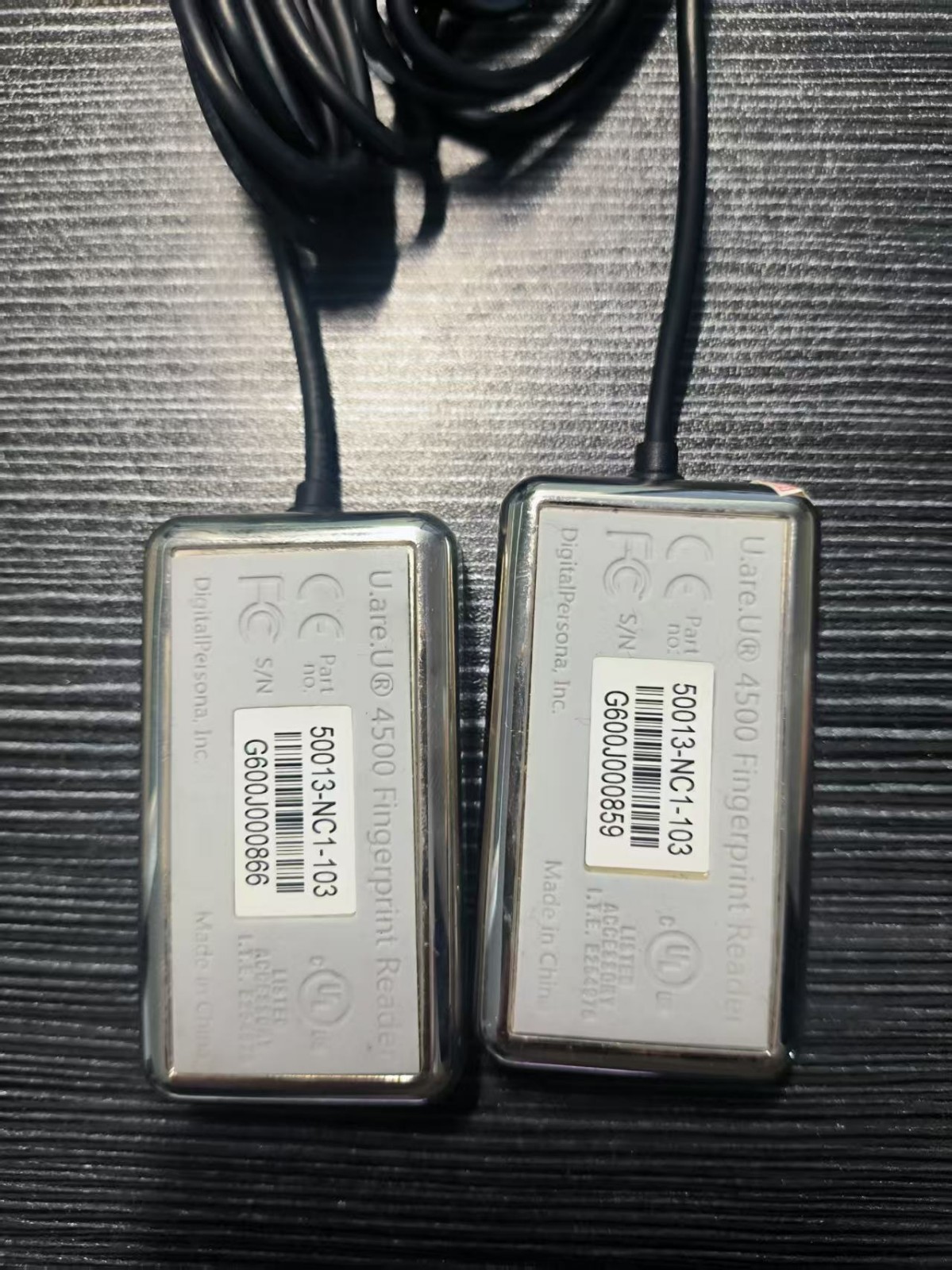 Used DigitalPersona U.are.U 4500 USB Fingerprint Reader (50013-NC1-103)
