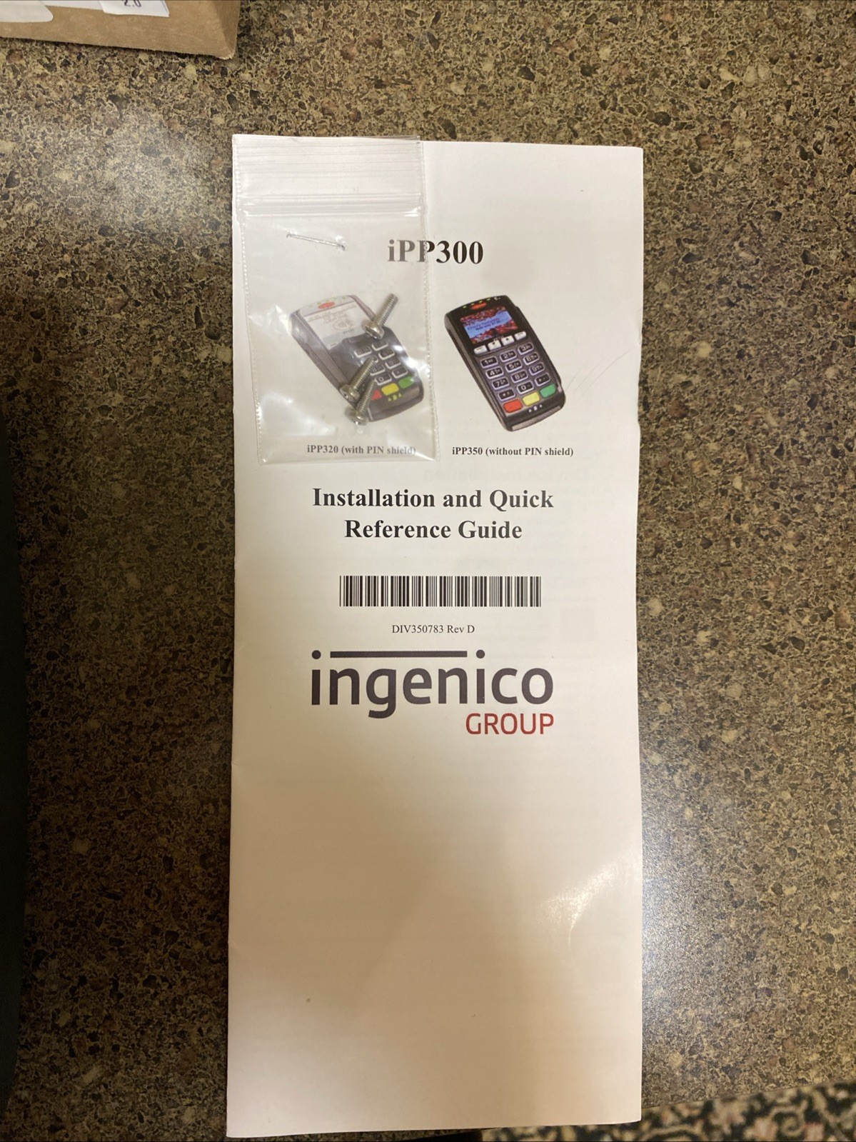 Ingenico IPP350 Credit Card Terminal