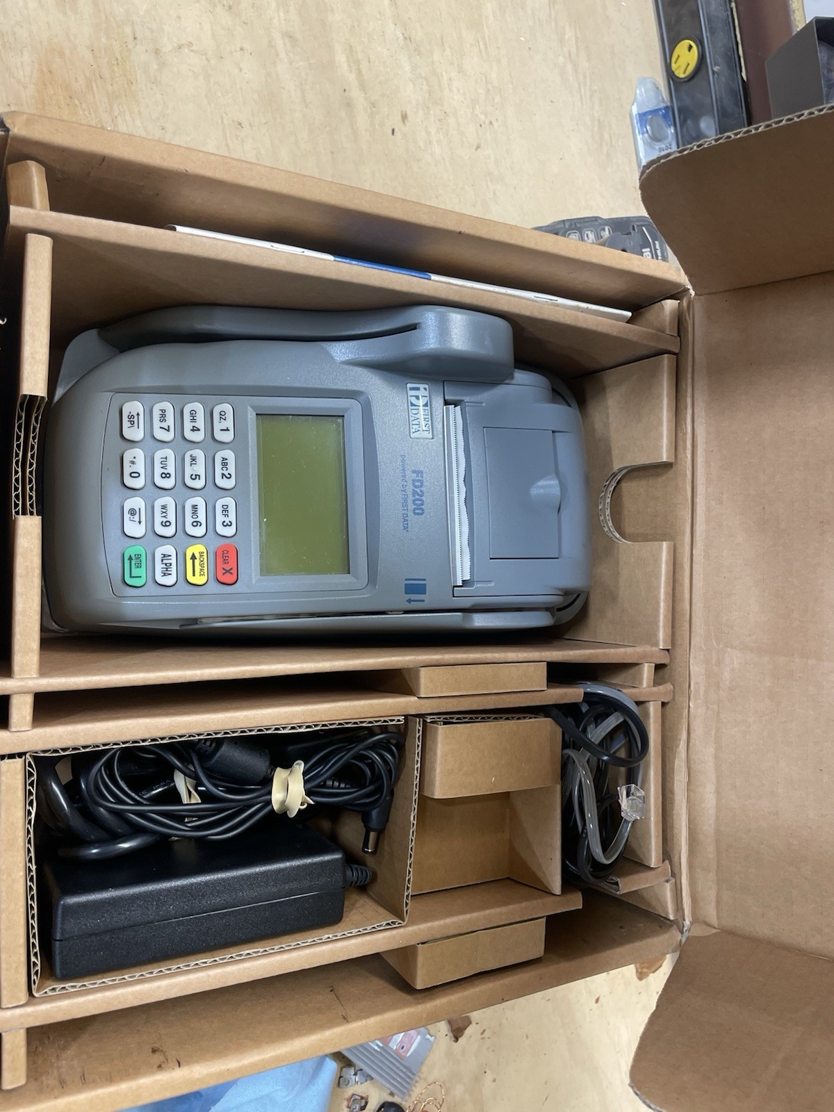 First Data FD200 point-of-sale All In One Termanal Card Machine