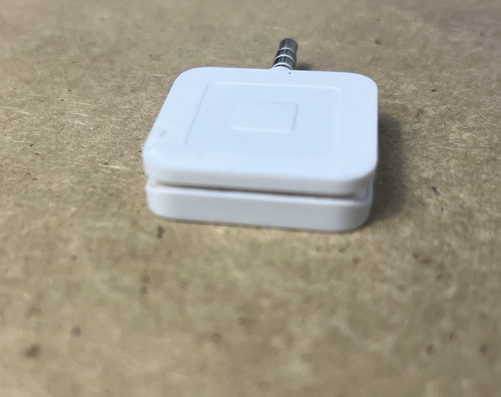 Square Credit Card Reader For iPhone/Android 3.5mm Headphone Jack Connector Used