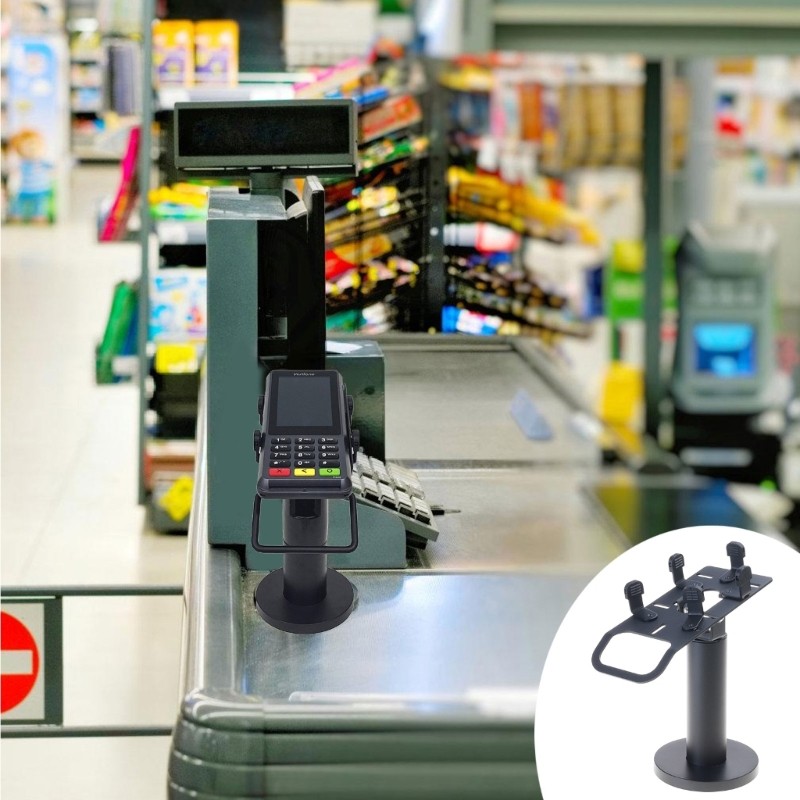 POS Machine Bracket Multiple Angle Adjustable POS Stand For Retail Counters