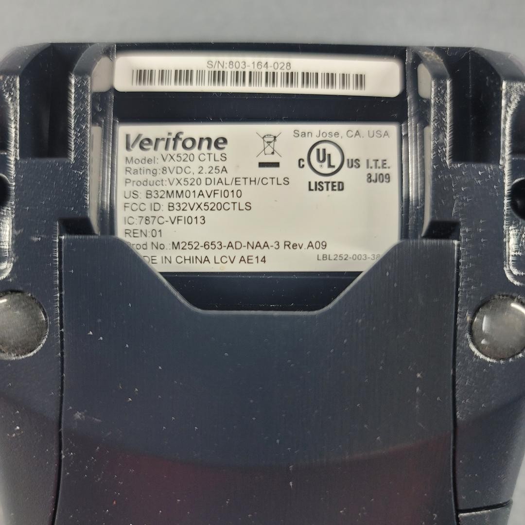 Verifone VX520 Credit Card Machine Terminal Readers – Lot of 3 Untested