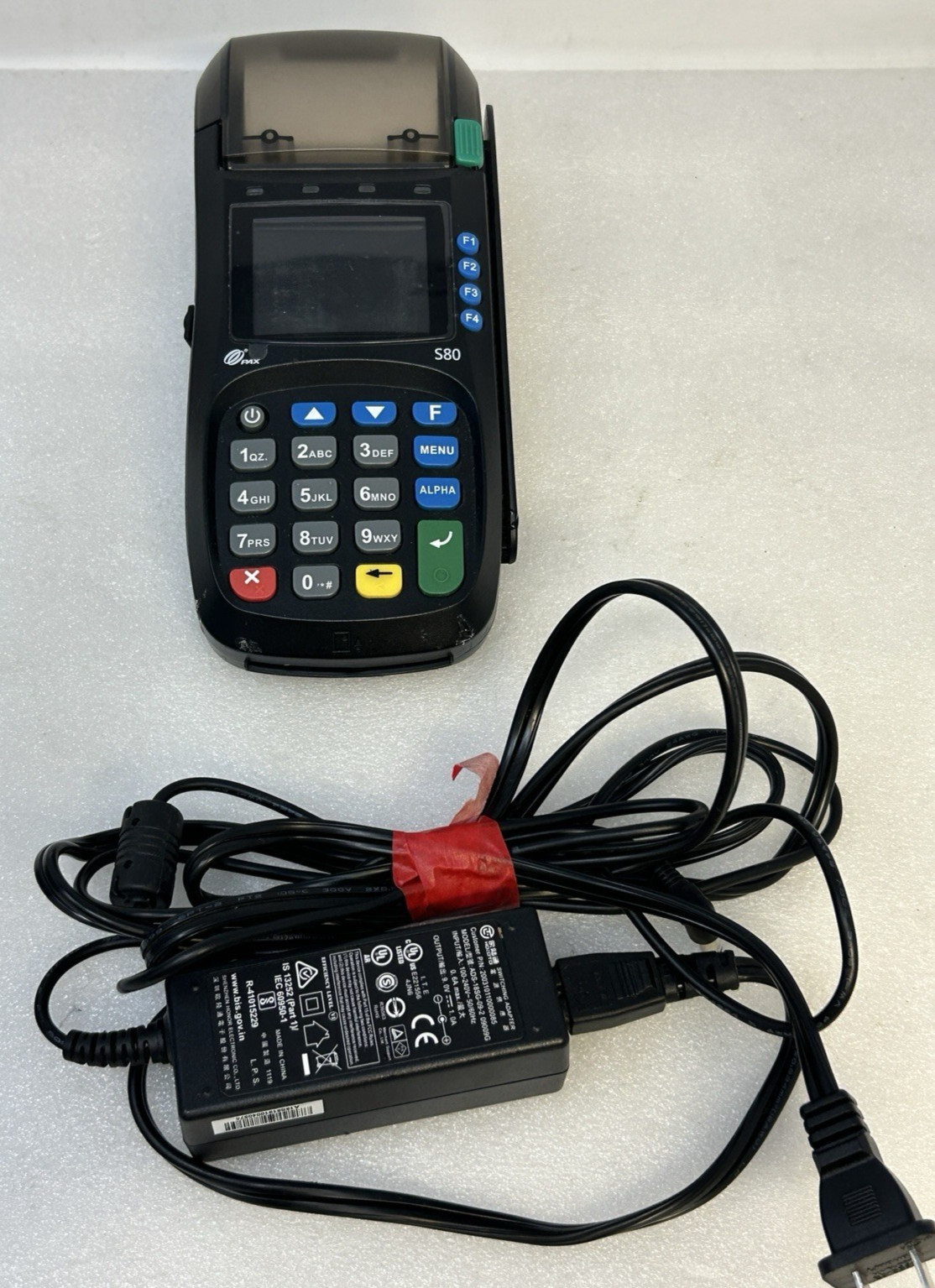 PAX S80 Integrated PIN Pad Credit Card Terminal – Untested