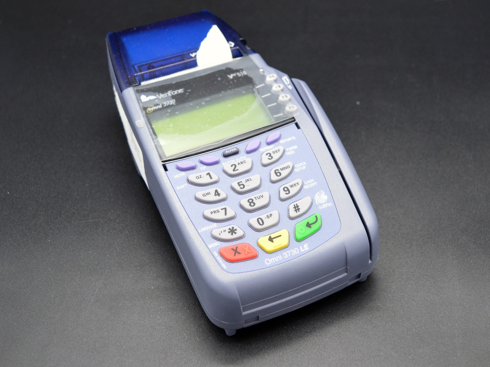 Verifone ~ Omni 5100 /3730 ~ Credit Card Processor Machine – USED