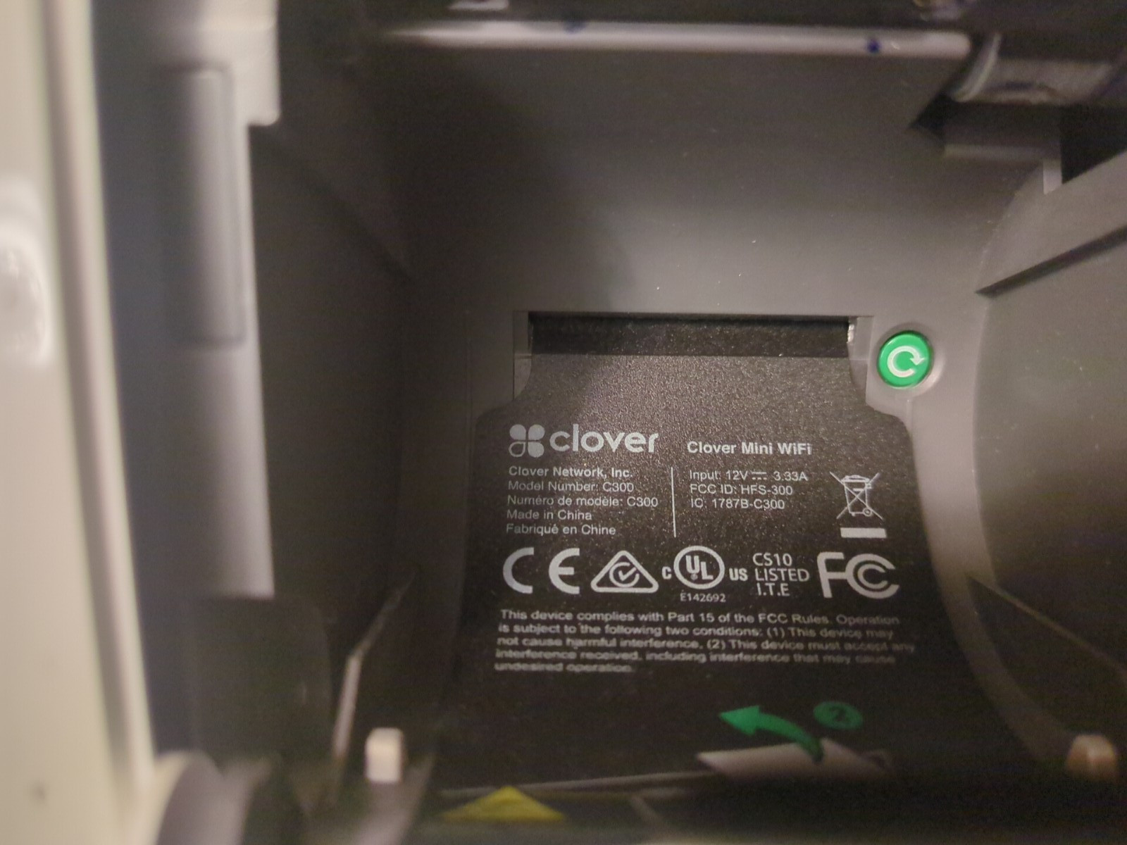 LOT OF 3 CLOVER MINI POS SYSTEM C302U / C300 For Repair