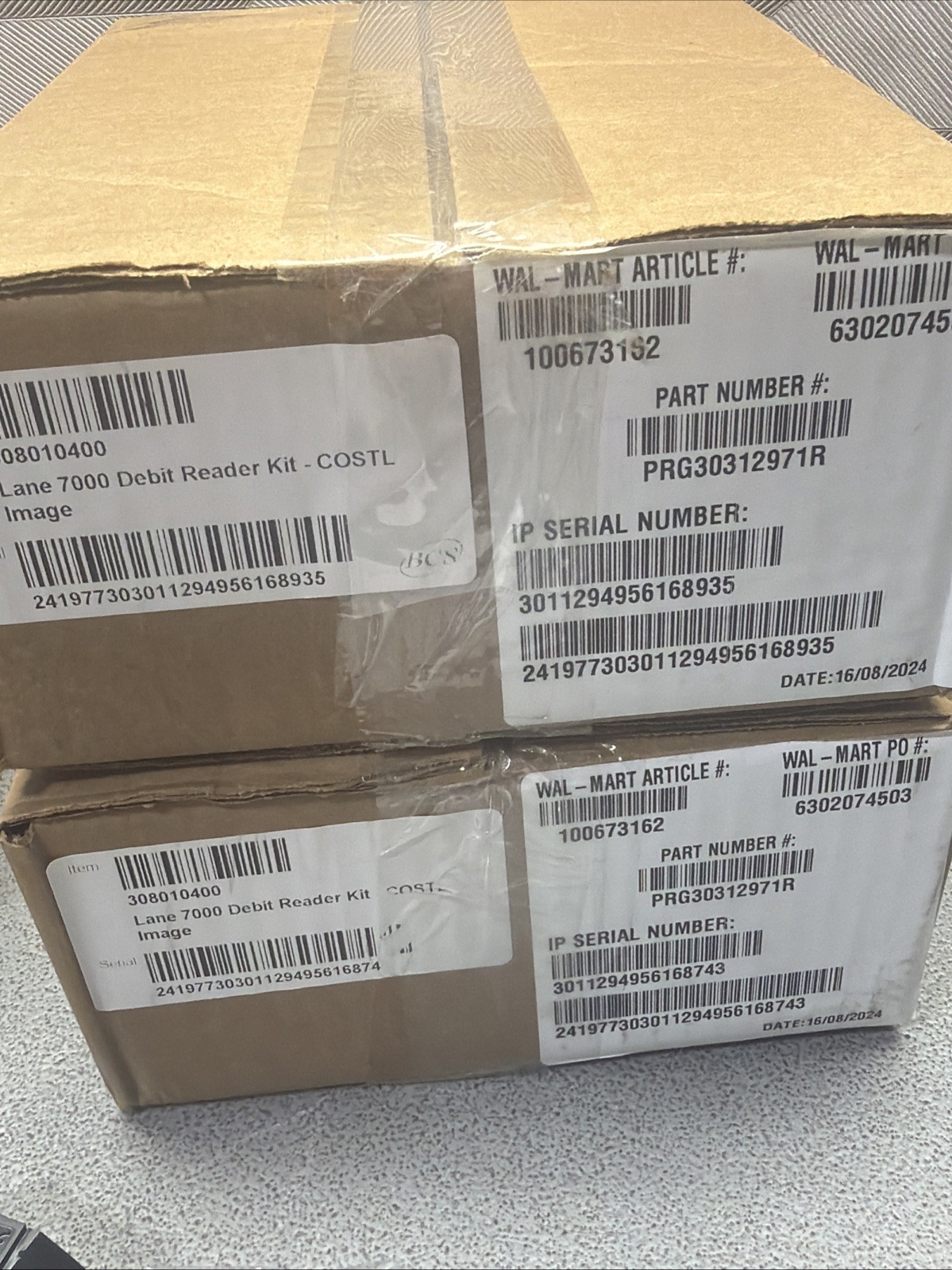 LOT OF 3 Ingenico Lane 7000 Credit Card Terminals