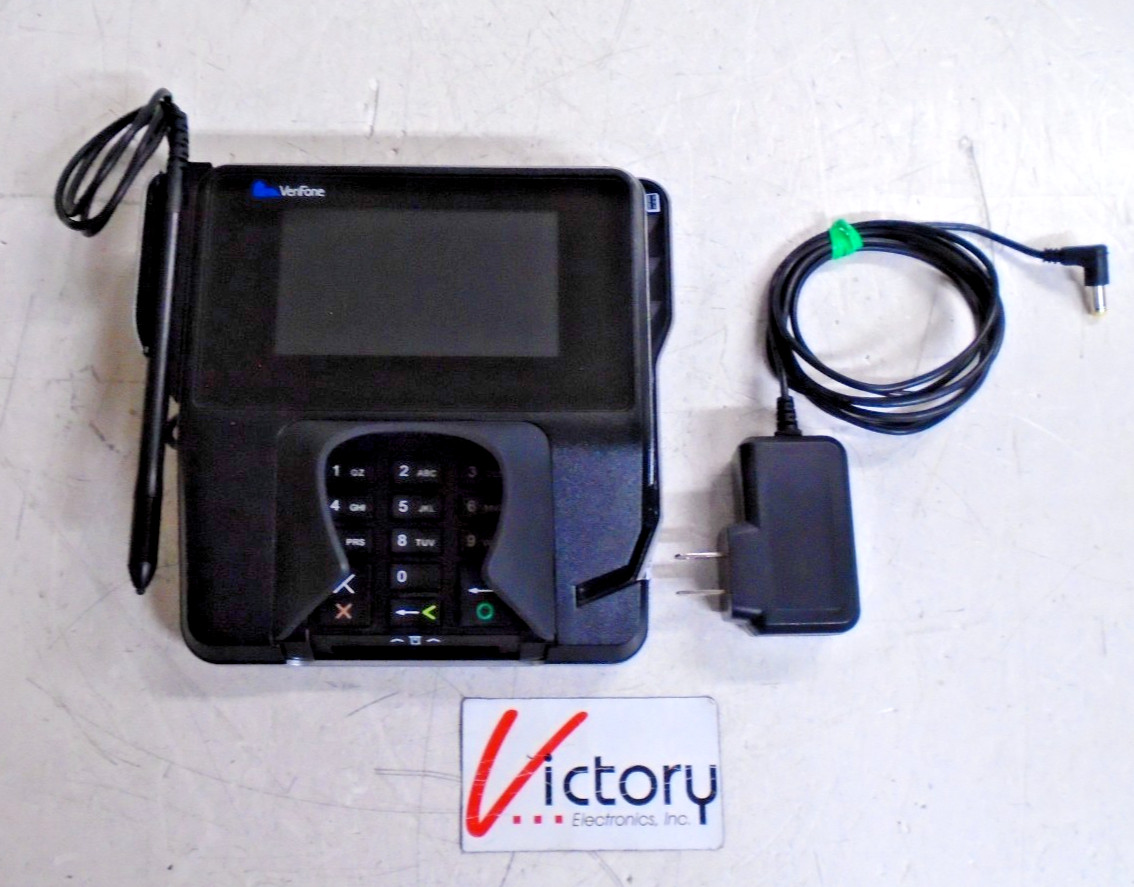 VeriFone MX 915 Credit Card Pinpad Reader Terminal & Stylus Pen | M132-409-01-R