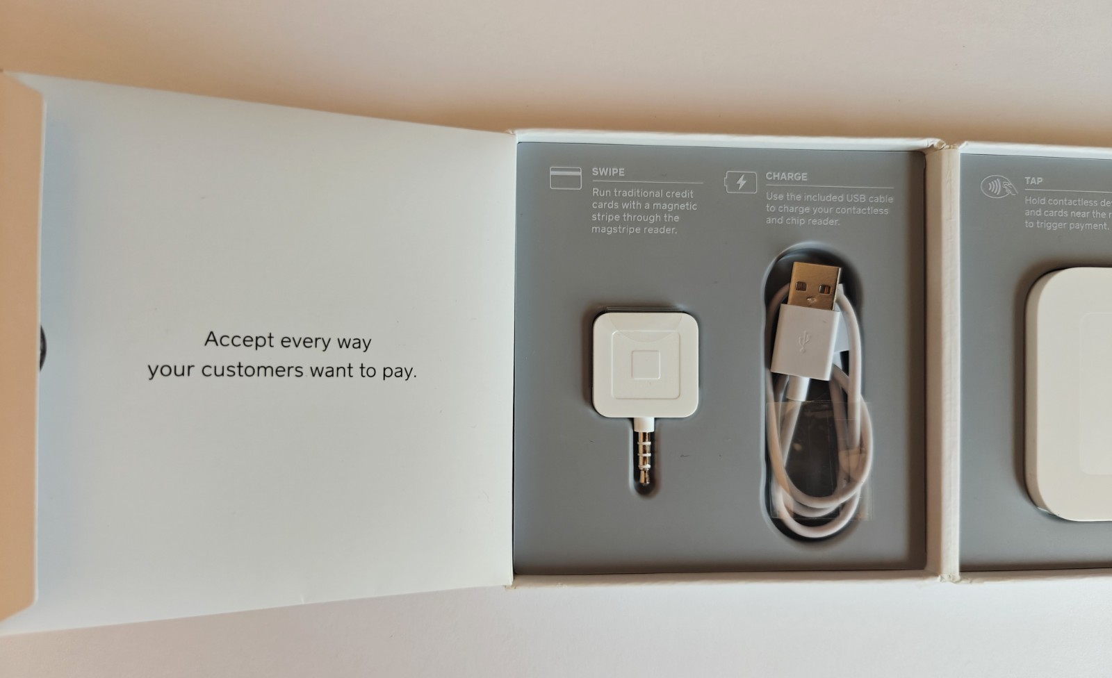 Square Credit Card Reader for Contactless & Chip Machine Android A-SKU-0113 NIP