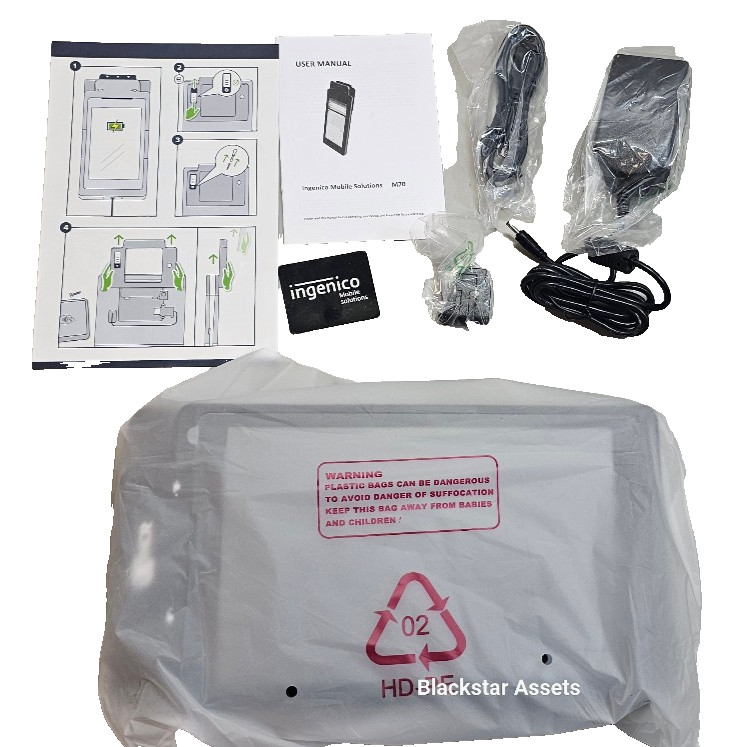 Ingenico Moby/M100 Touchscreen Payment Android 11 POS Tablet PMS-808-08861B, New