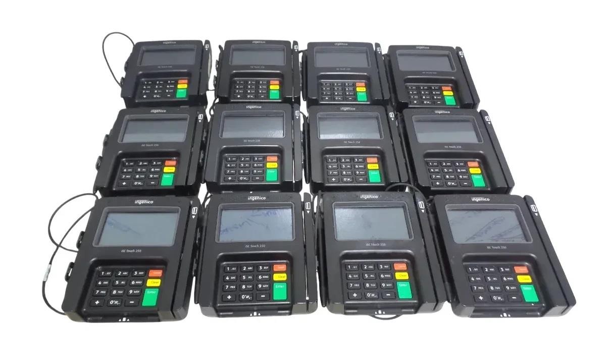 LOT OF 12 Ingenico iSC Touch 250 Payment Terminals – Free Shipping