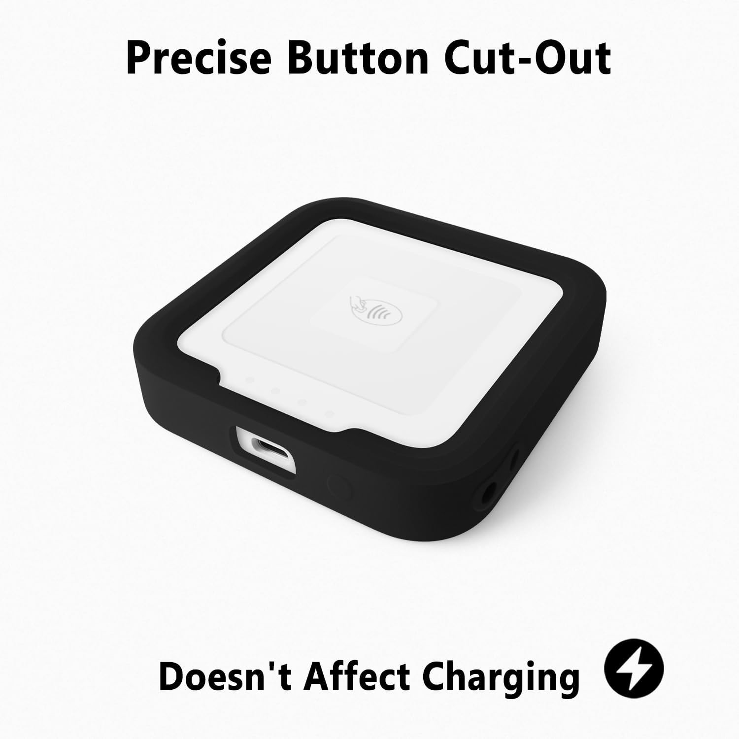 Protective Soft Silicone Case for Square Reader with Strap – All-Round Safety