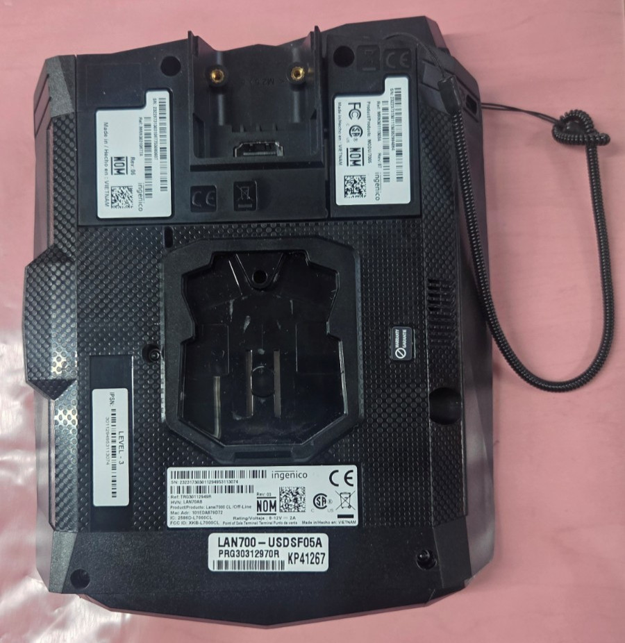 INGENICO Lane/7000 Credit Card Terminal w/ Pen