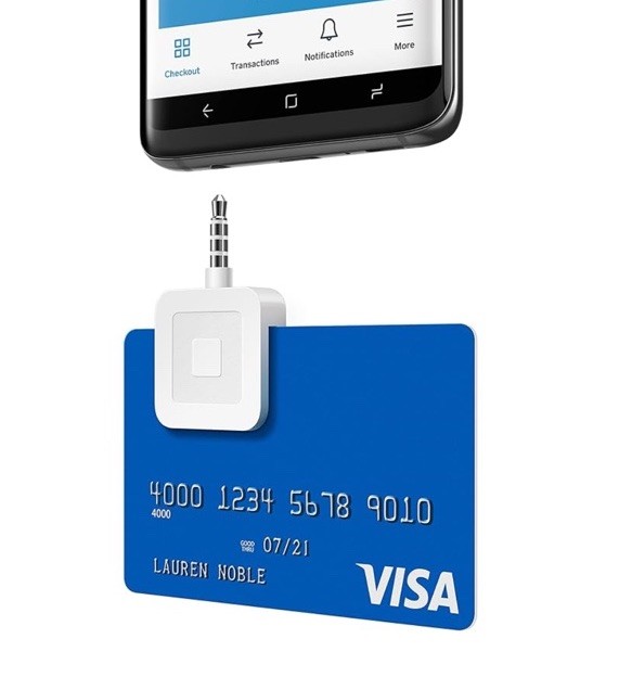 Square A-PKG-0206-01 Credit Debit Card Reader – White for Apple iPhone and…