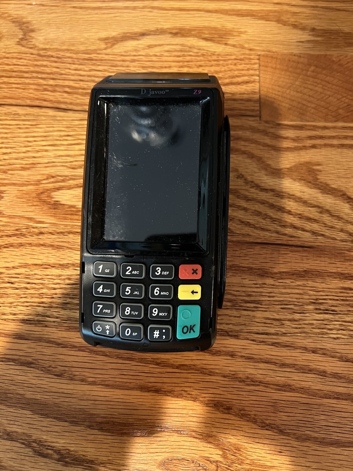 DEJAVOO Z9 VEGA3000 Credit Card Terminal CL WiFI Type E 5 HW-v1.3 — No Cord