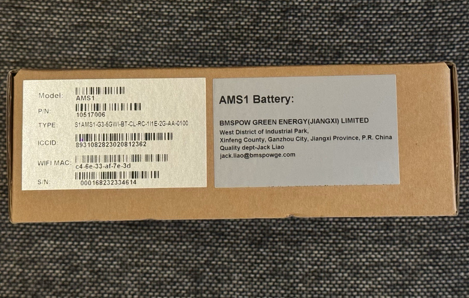 Adyen AMS1 Point of Sale Credit Card Terminal Wireless w/Charger 10517006 S1AMS1