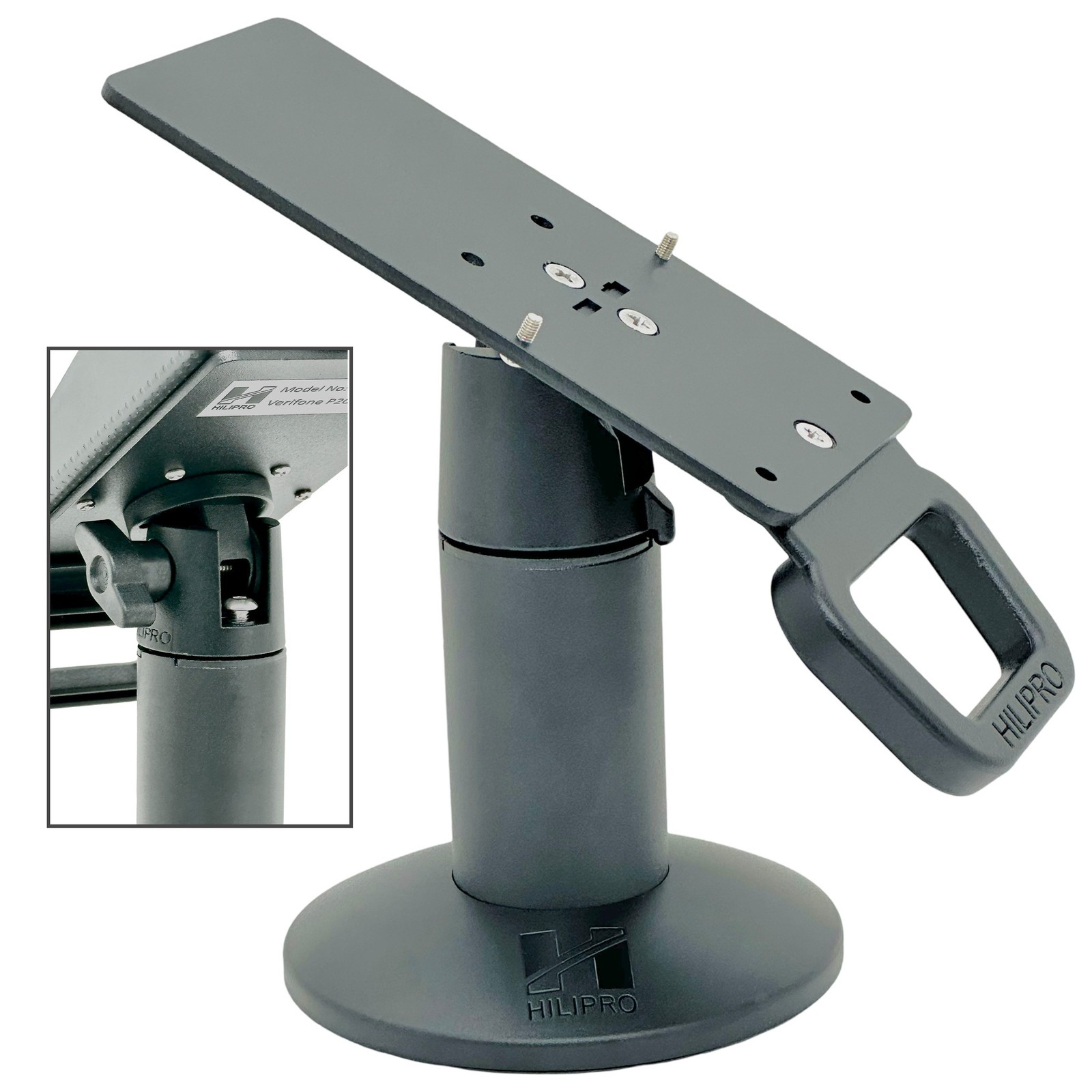 Hilipro Swivel Stand for Verifone P200 & P400 – Swivel & Tilt – Complete POS kit