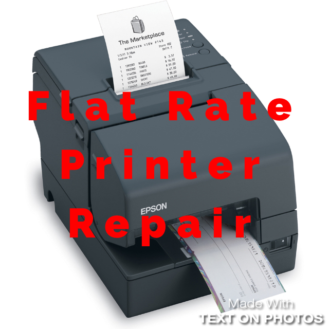 EPSON TM-H6000IV Flat Rate Repair inc. all parts & labor 6 Month Warr. M235A