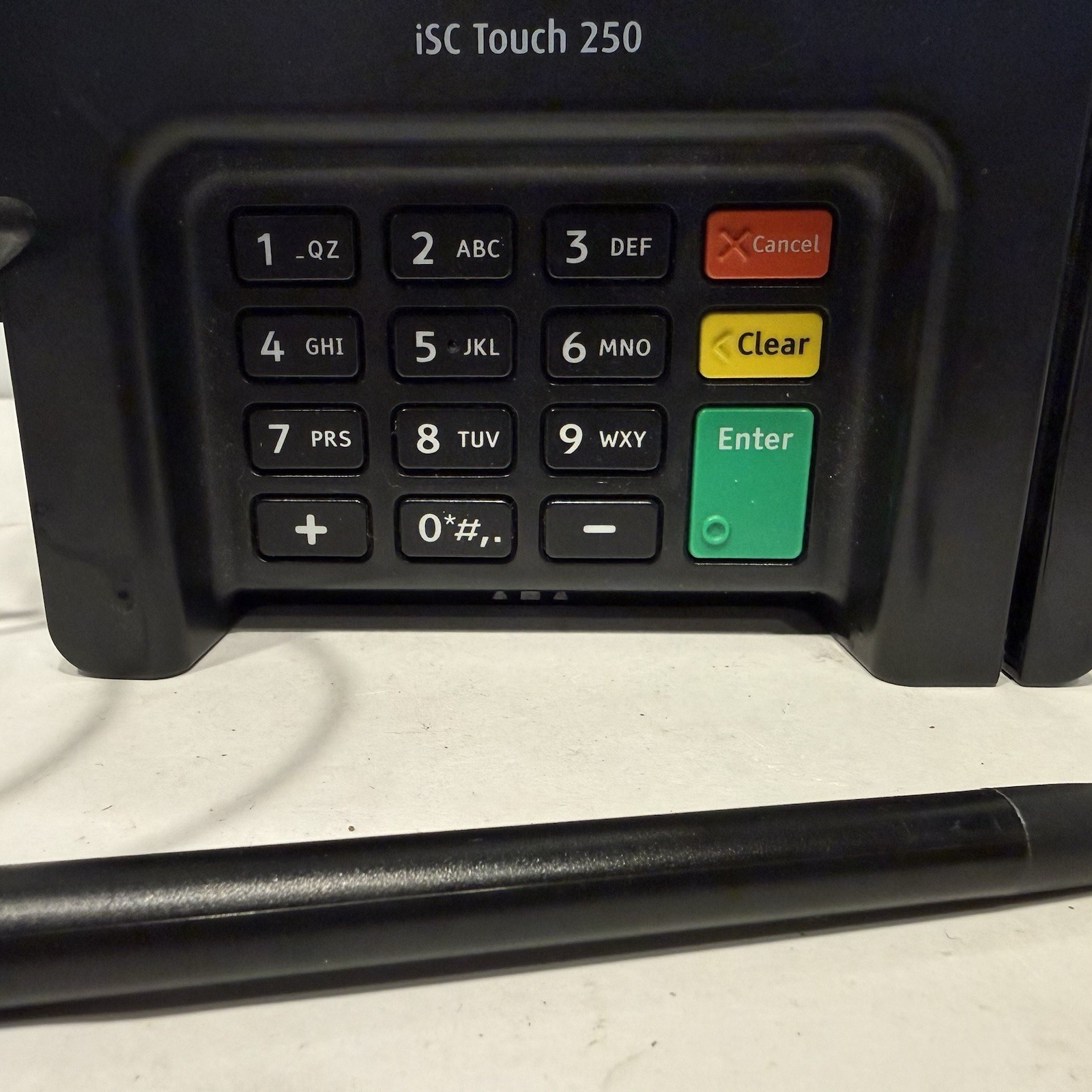 Ingenico iSC Touch 250 Credit Card Terminal Tested Powers On w/ Stylus
