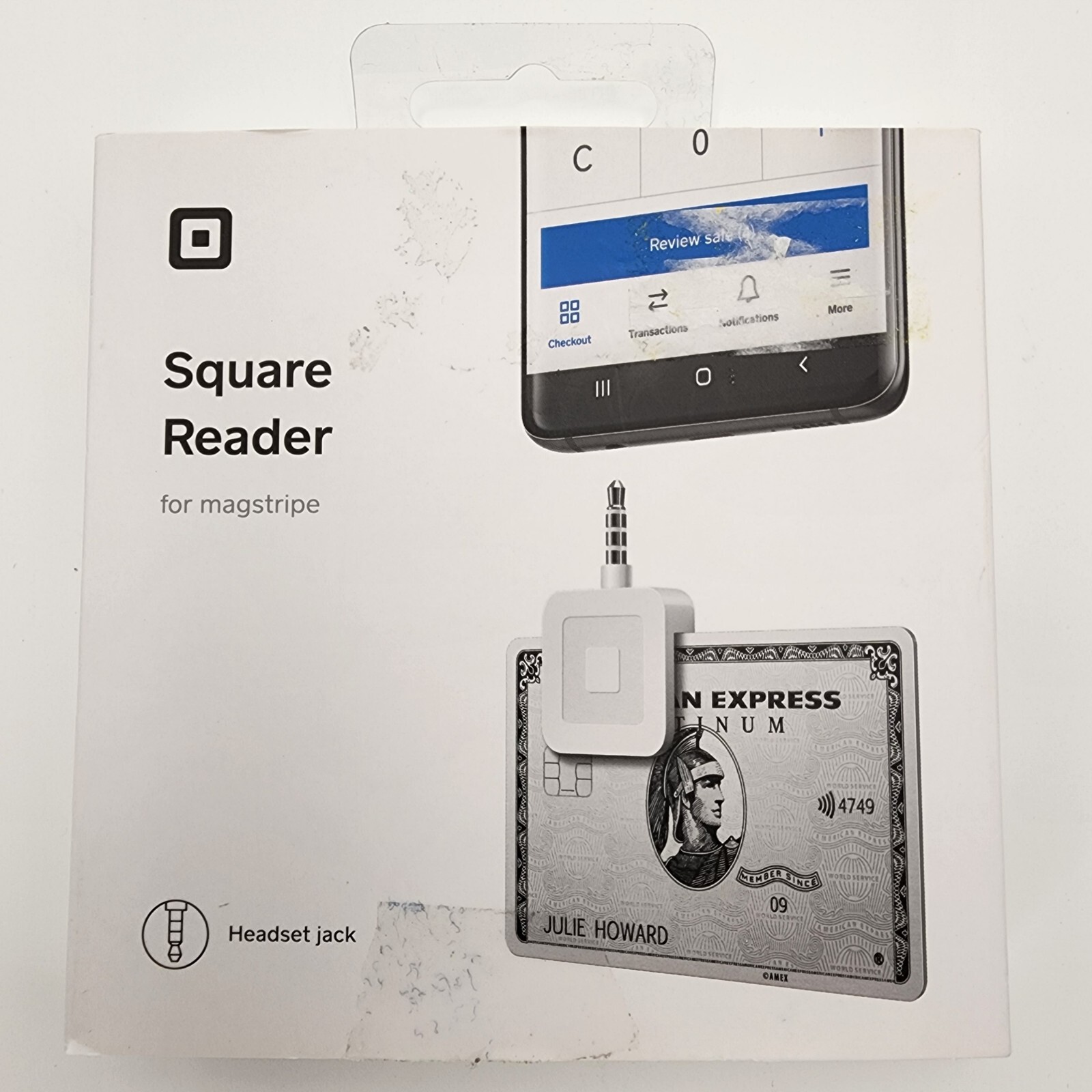Square A-SKU-0523 Reader for Magstripe Lightning Connector