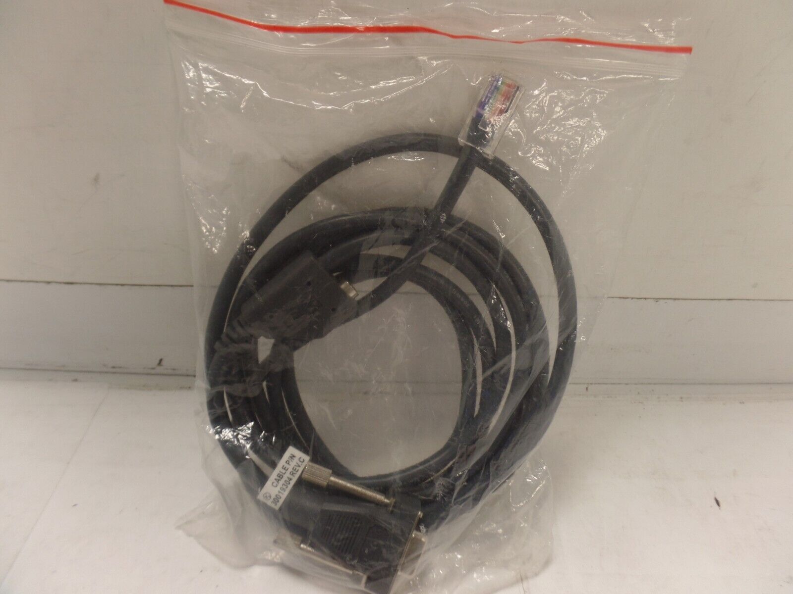 Genuine MagTek cable MINIMICR RS232 DB9 8FT GRAY RS232 MINI MICR & PC 30019304