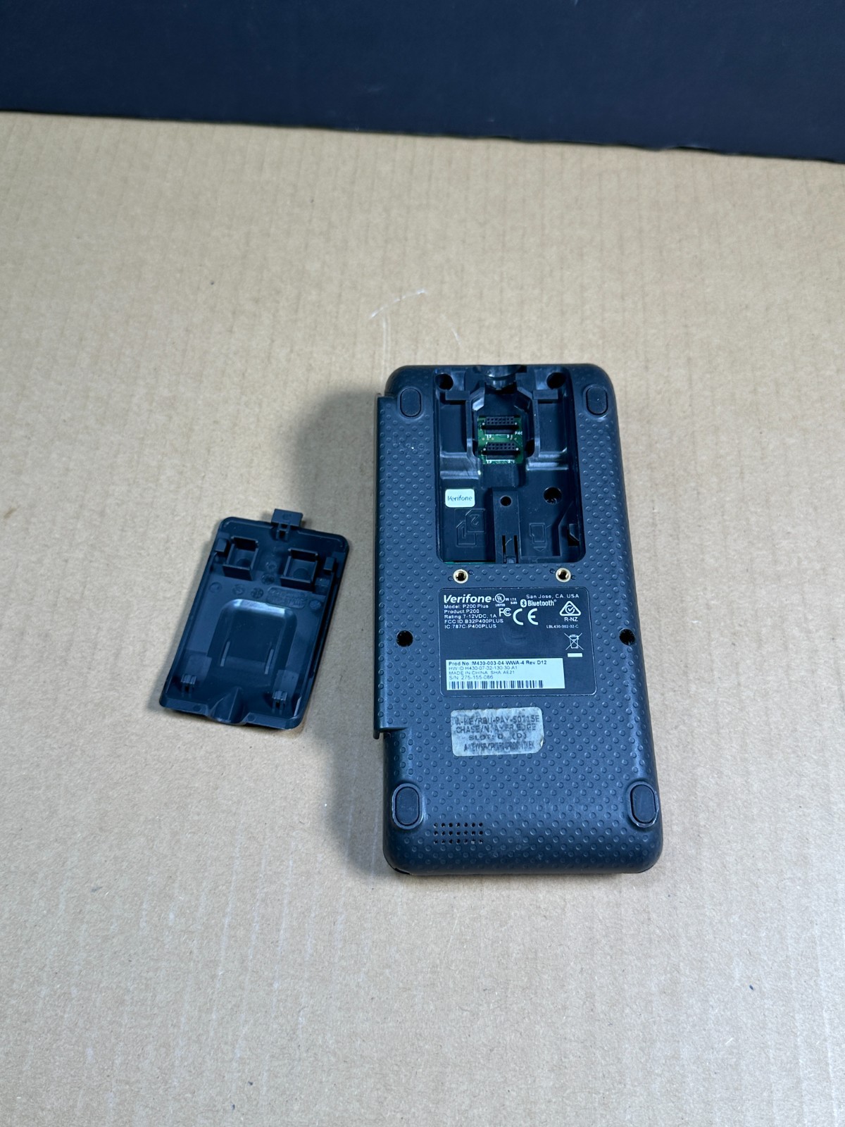 Verifone P200 Plus Point of Sale Pin Pad Credit Card Reader Only – Ships Fast!!!