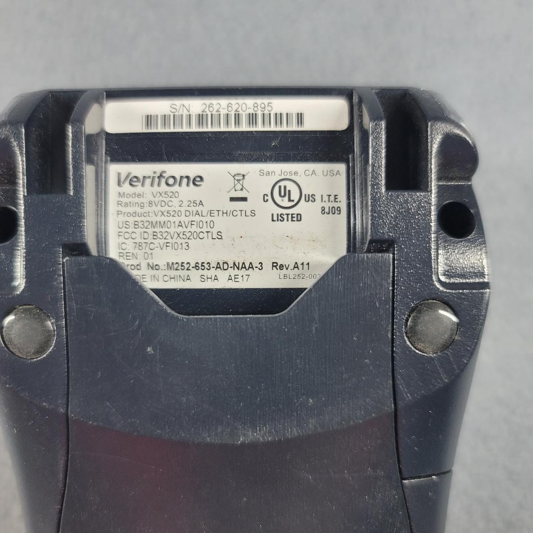 Verifone VX520 Credit Card Machine Terminal Readers – Lot of 3 Untested