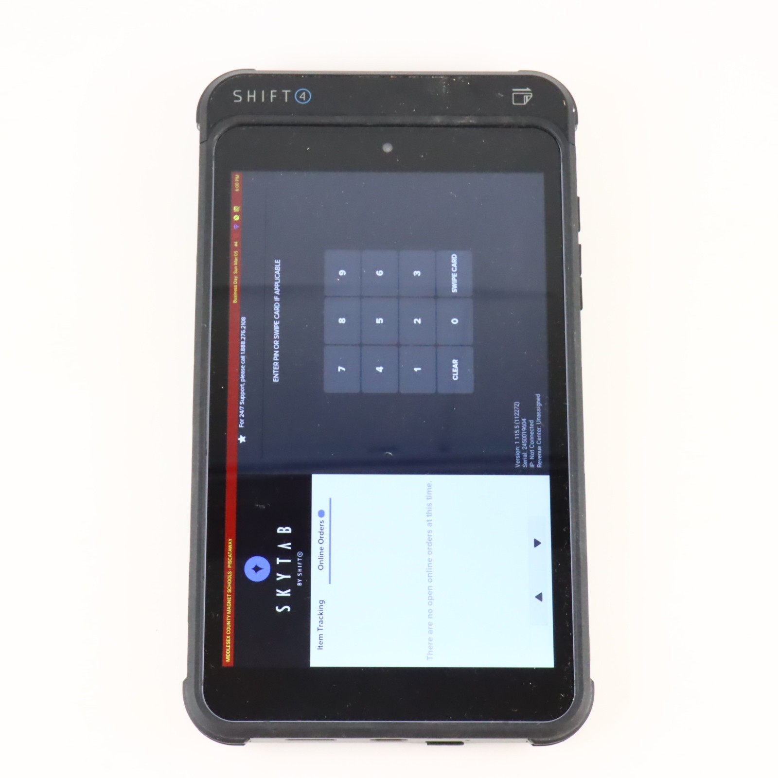 PAX M8 Android POS PayTablet Payment Terminal (Merchant Locked For Parts Repair)