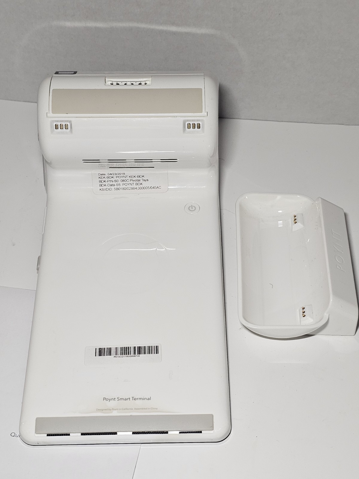 Poynt Smart Terminal Wireless Credit Card Reader (Untested)