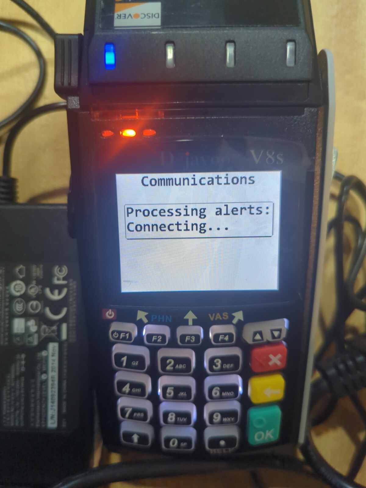 lot of 2 Dejavoo V8S Vega5000S Contactless Credit Card Reader See Description