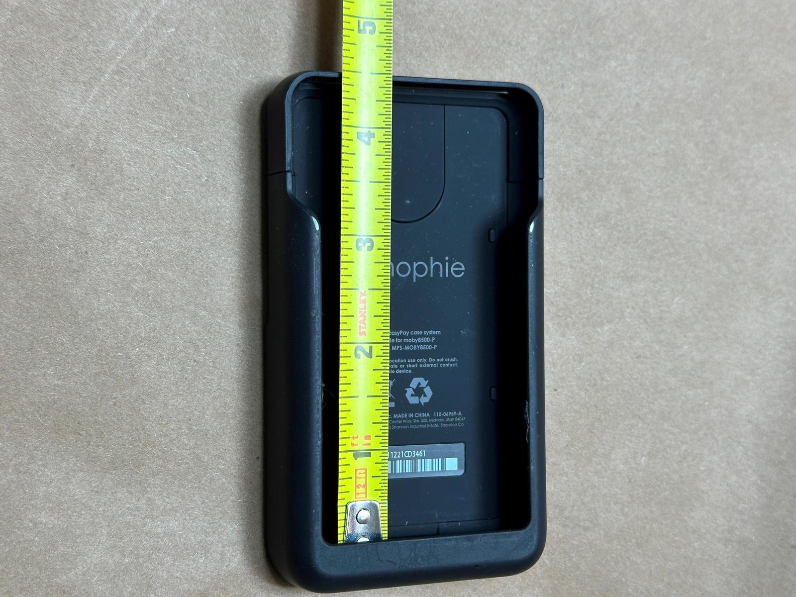 4x Pack Lot Mophie Moby8500-P Battery Case fo rIngenico Moby 8500
