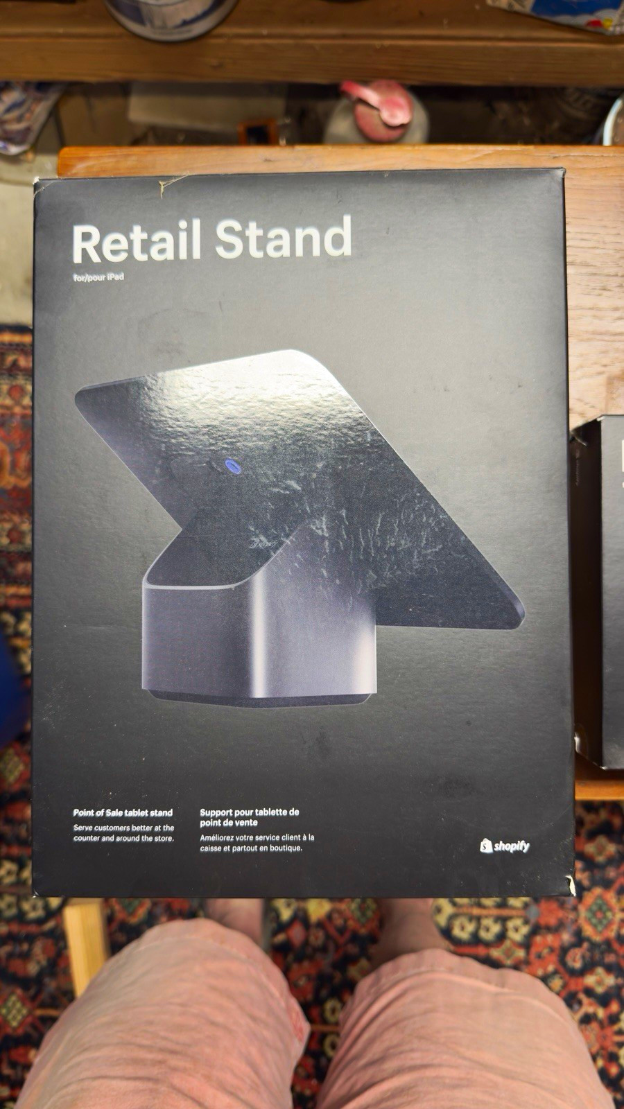 Shopify Retail POS Bundle – iPad Retail Stand + Tap & Chip Reader + Dock