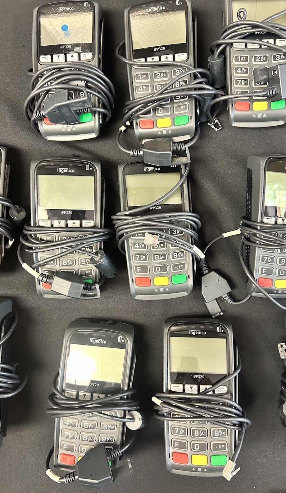Lot of 20 Ingenico IPP320 Pinpad Credit Card Reader Machine’s & Accessories