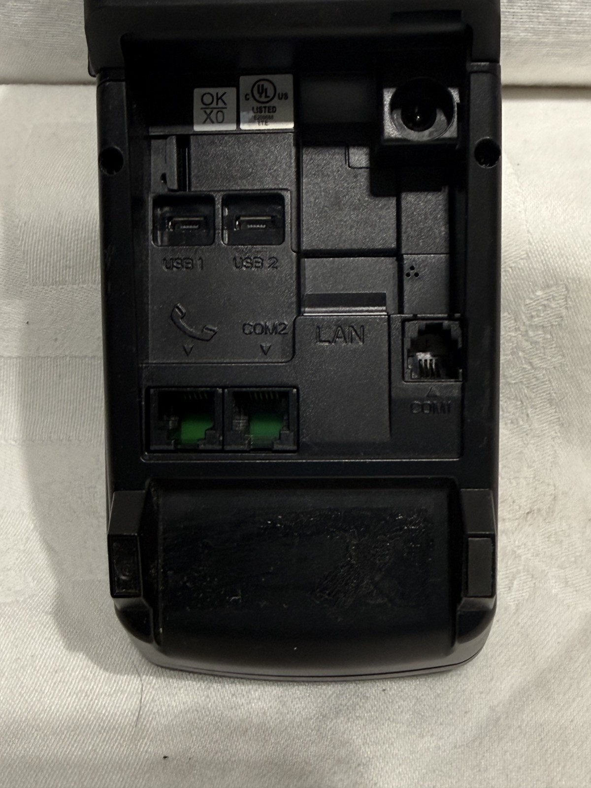 Castles Technology VEGA3000 Credit Card Terminal CL WiFI Type E 5 HW-v1.3 w/Cord