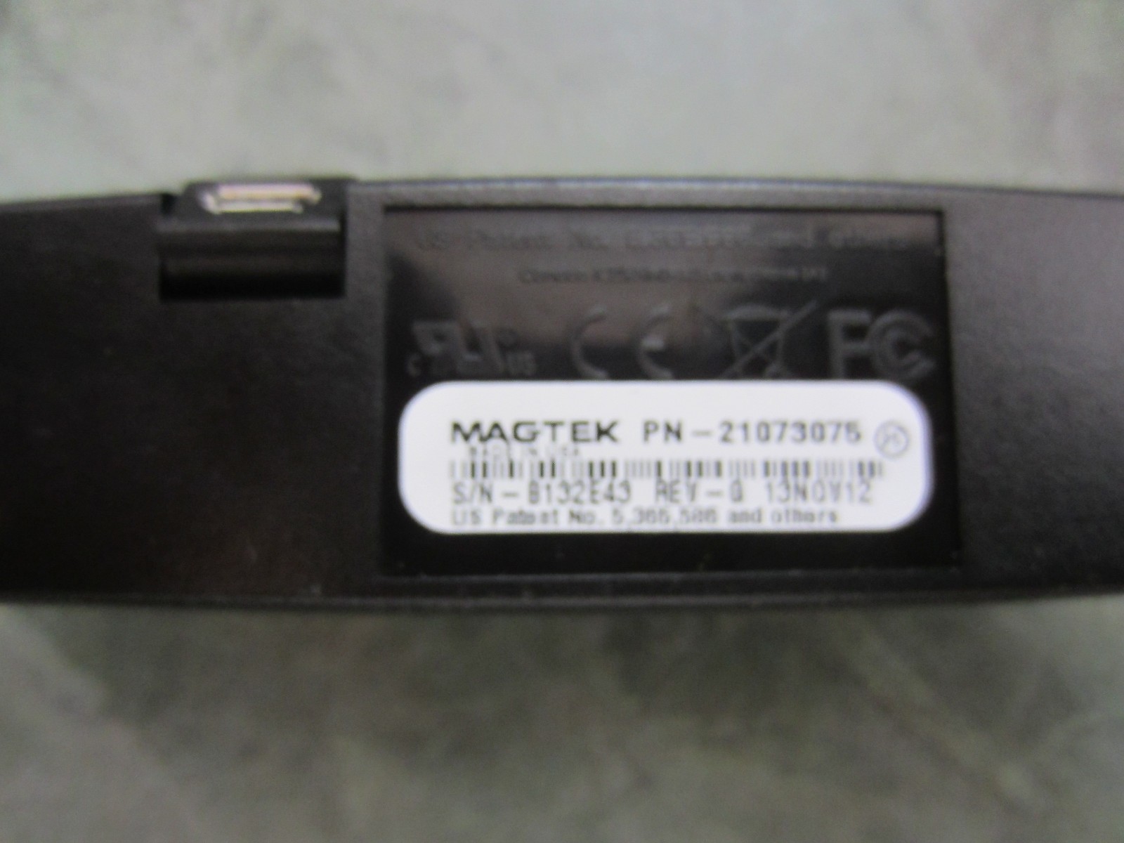 MagTek 21073075 Dynamag Magnetic Stripe Credit Card Reader NEW