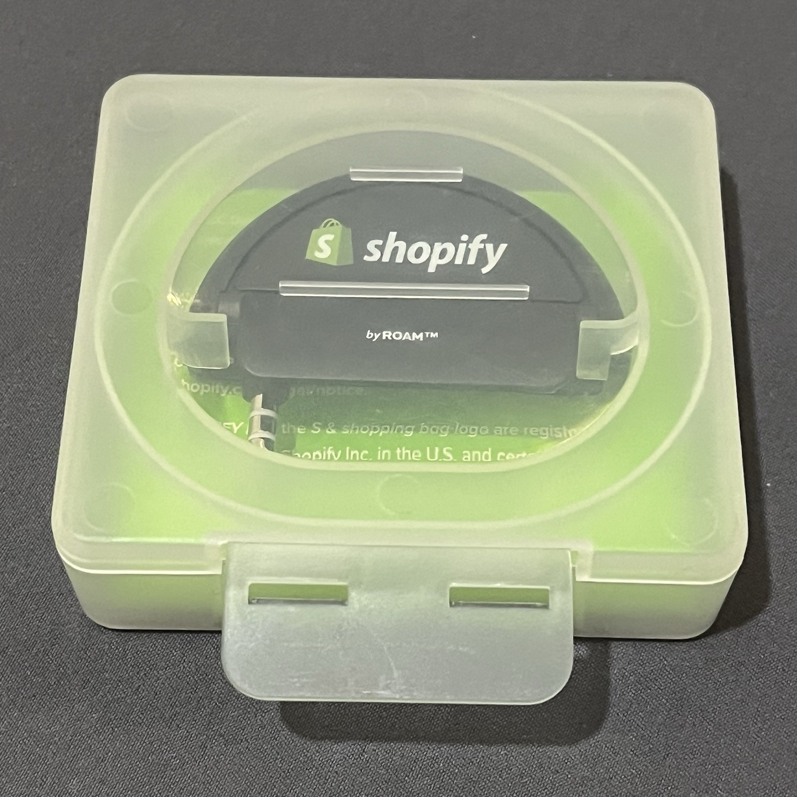 Shopify Mobile Card Reader Apple Android 3.5mm Headphone Jack POS Money Payment