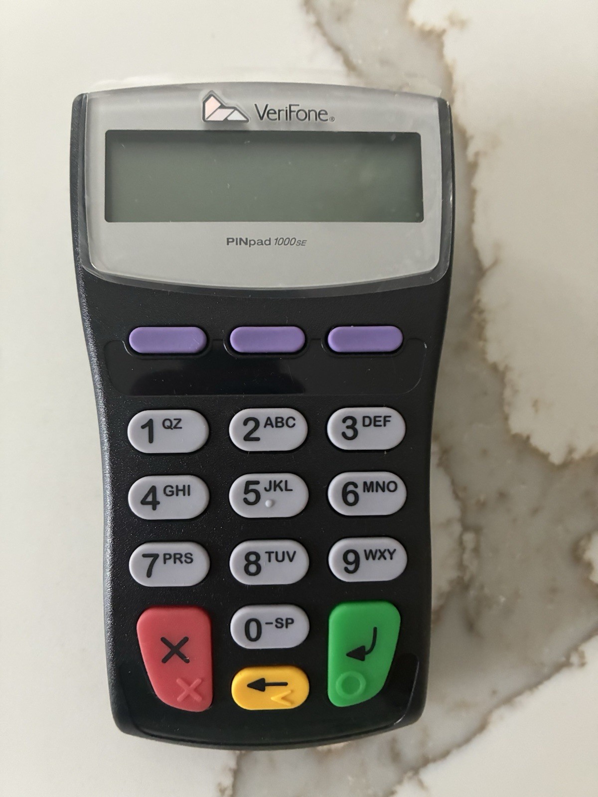 2 – Verifone 1000SE PIN PAD Payment Terminal Used W/ 1 USB Cord
