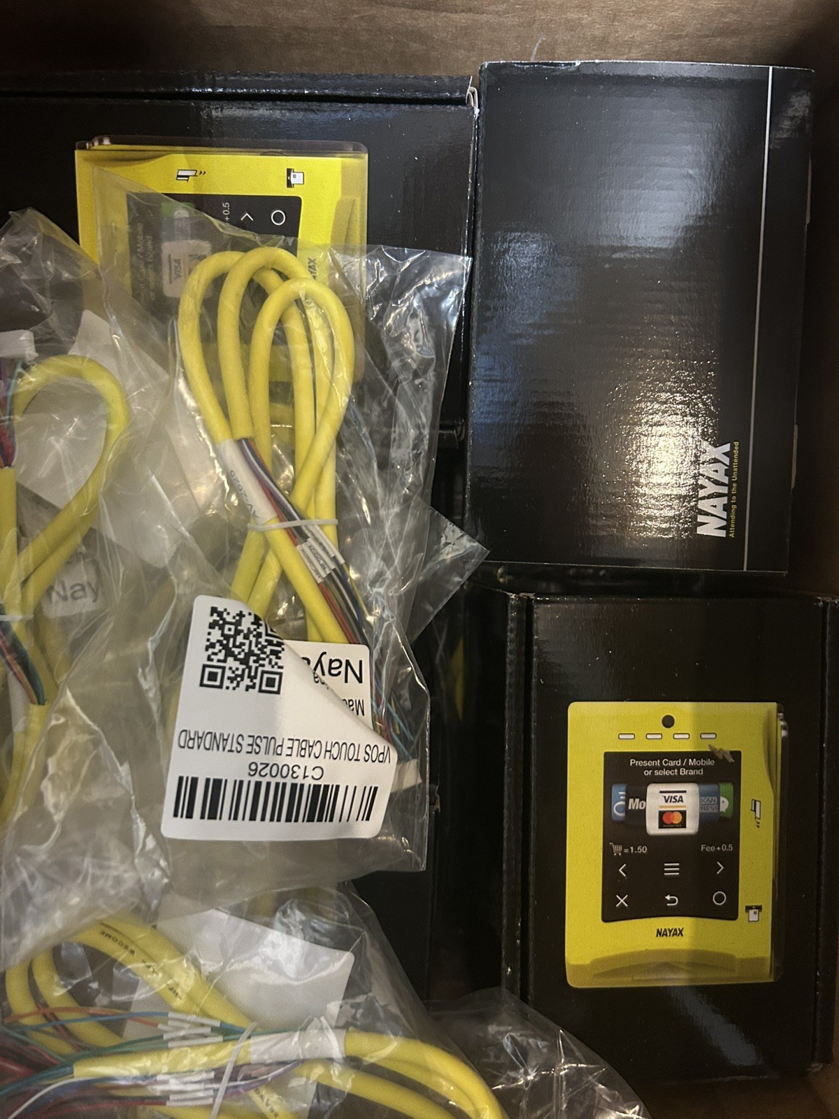 Arcade Nayax VPOS Touch Credit Card Brand New in Box BNIB + Pulse harness